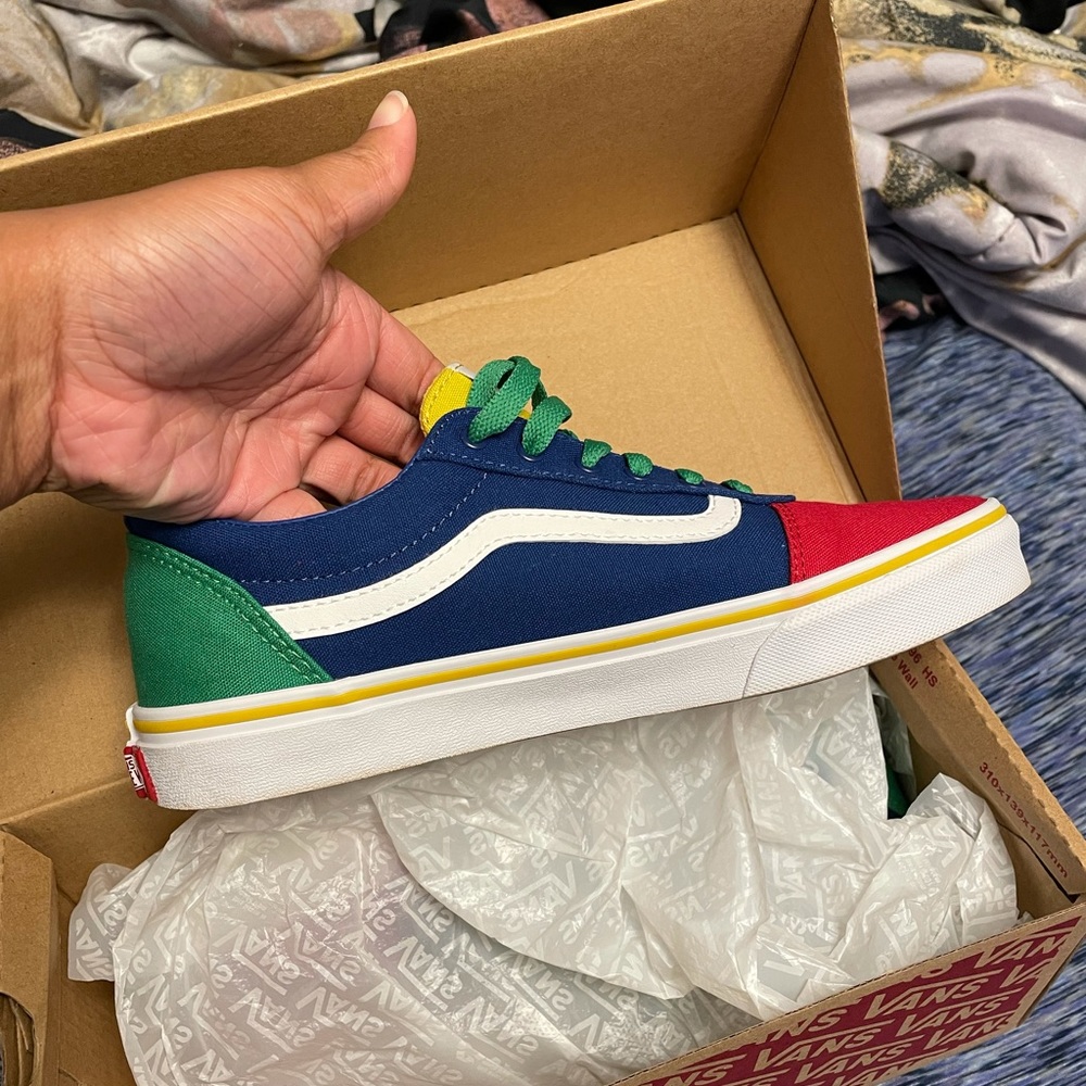 Vans Size 6 multicolored.